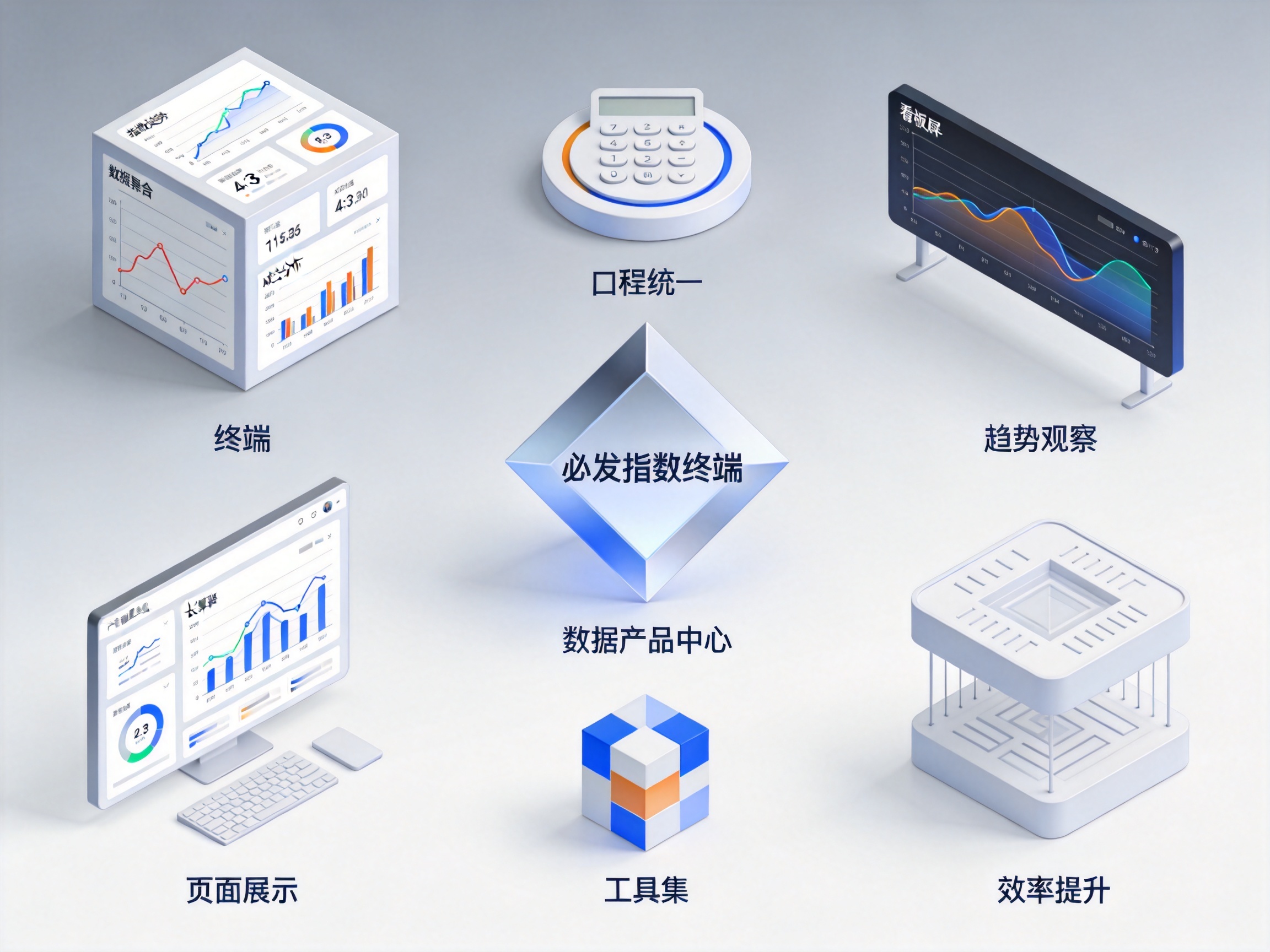 体育数据终端界面示意，展示指数走势曲线与成交分布统计